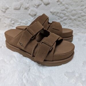 UGG Tan Suede Goldenstar Hi Slide - 8